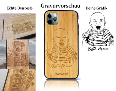 INDIVIDUEL iPhone 11 Pro bambou plastique
